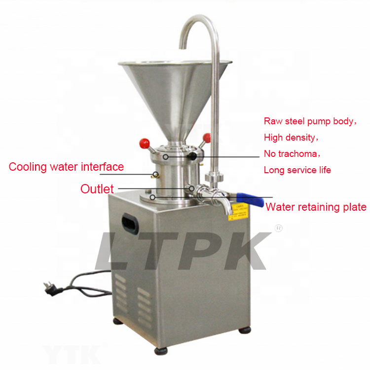 LT-JMC60 Factory Price Tomato Sauce Chili Grinder Peanut Butter Cereal Sesame Soybean Grinder 50kgh Grinding Milling Machine.png
