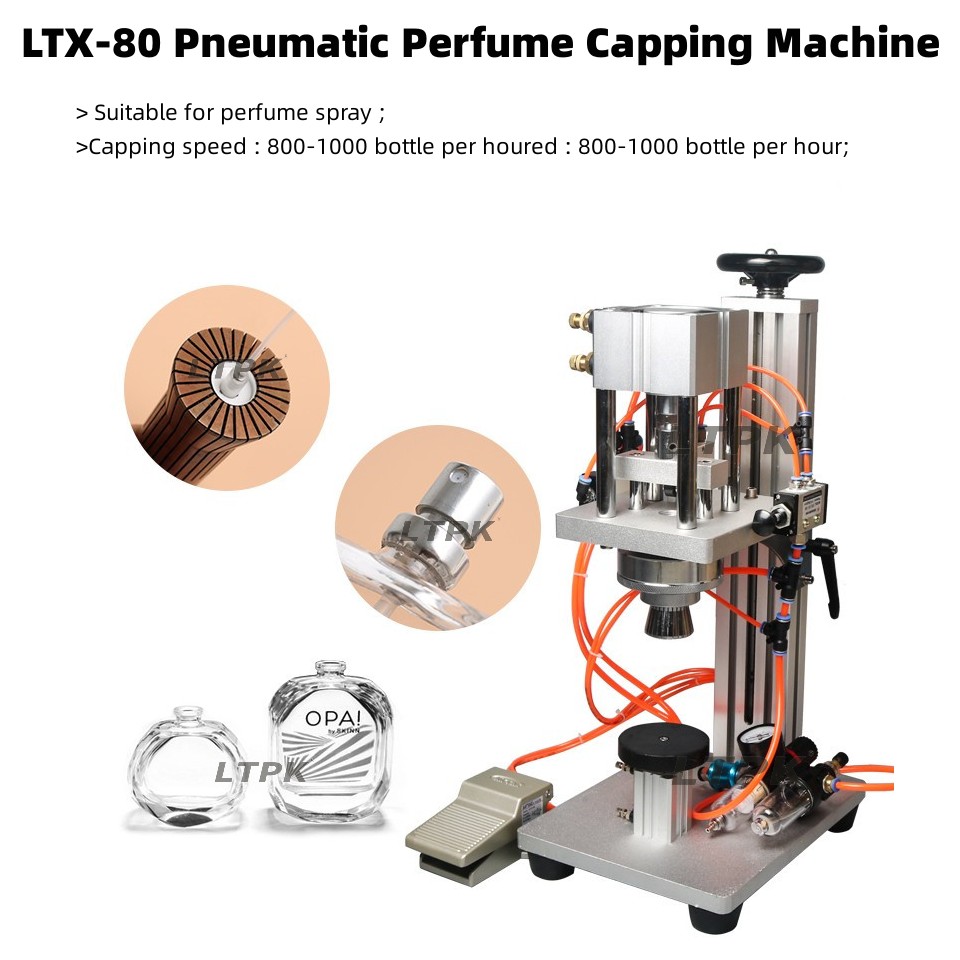 LT-LTX80 Perfume Pneumatic Crimping Machine Capper Metal Cap Press Capping Machine Perfume Collar Ring Pressing Machine.jpg